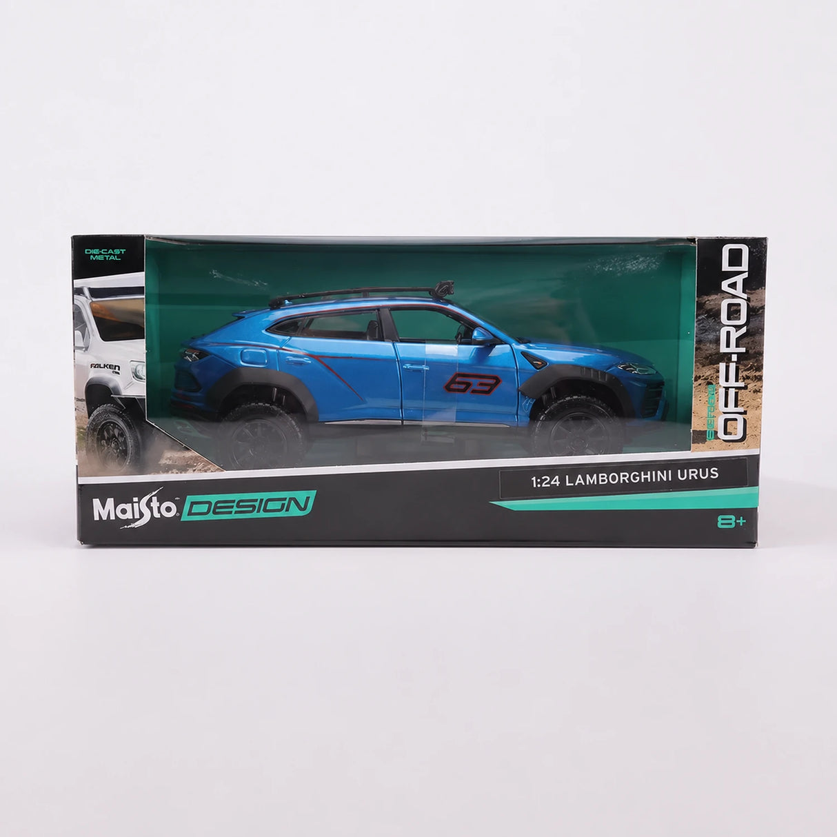 Maisto Lamborghini 2020 Urus Offroad Modified Green 1:24 – model odlewany z odlewu