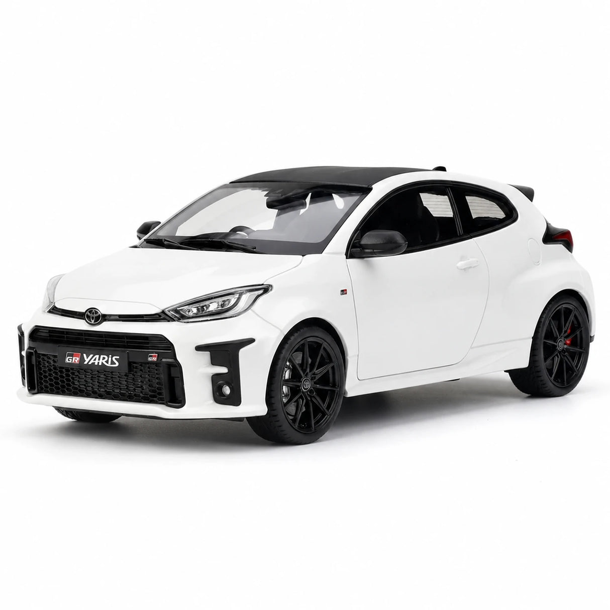 Maisto Toyota 2024 GR Yaris White 1:24 – model wyświetlacza odlewany z odlewu