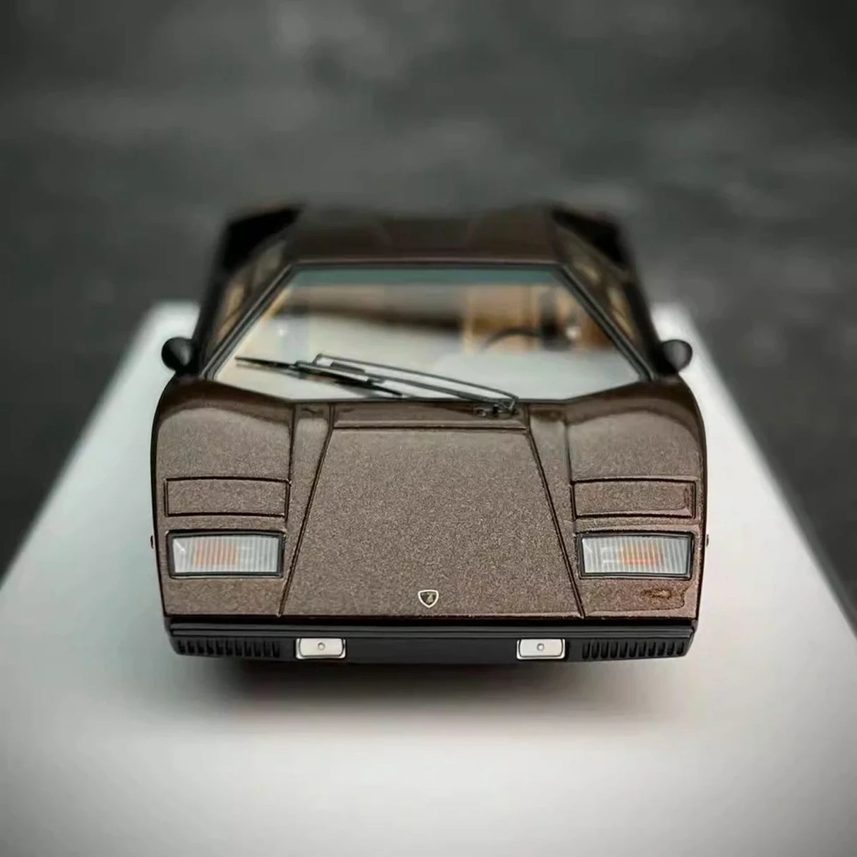 Make Up Lamborghini 1975 Countach LP400 Brown 1:43 – Collectible Resin Model Resin