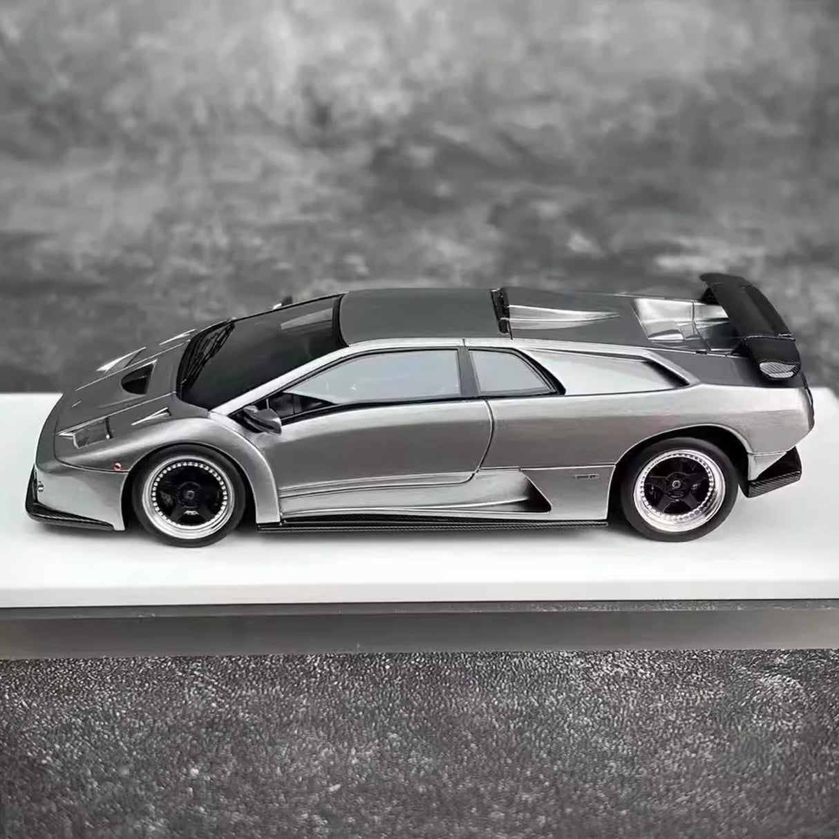 Make Up Lamborghini 1999 Diablo GT Silver 1:43 – Collectible Resin Model Resin