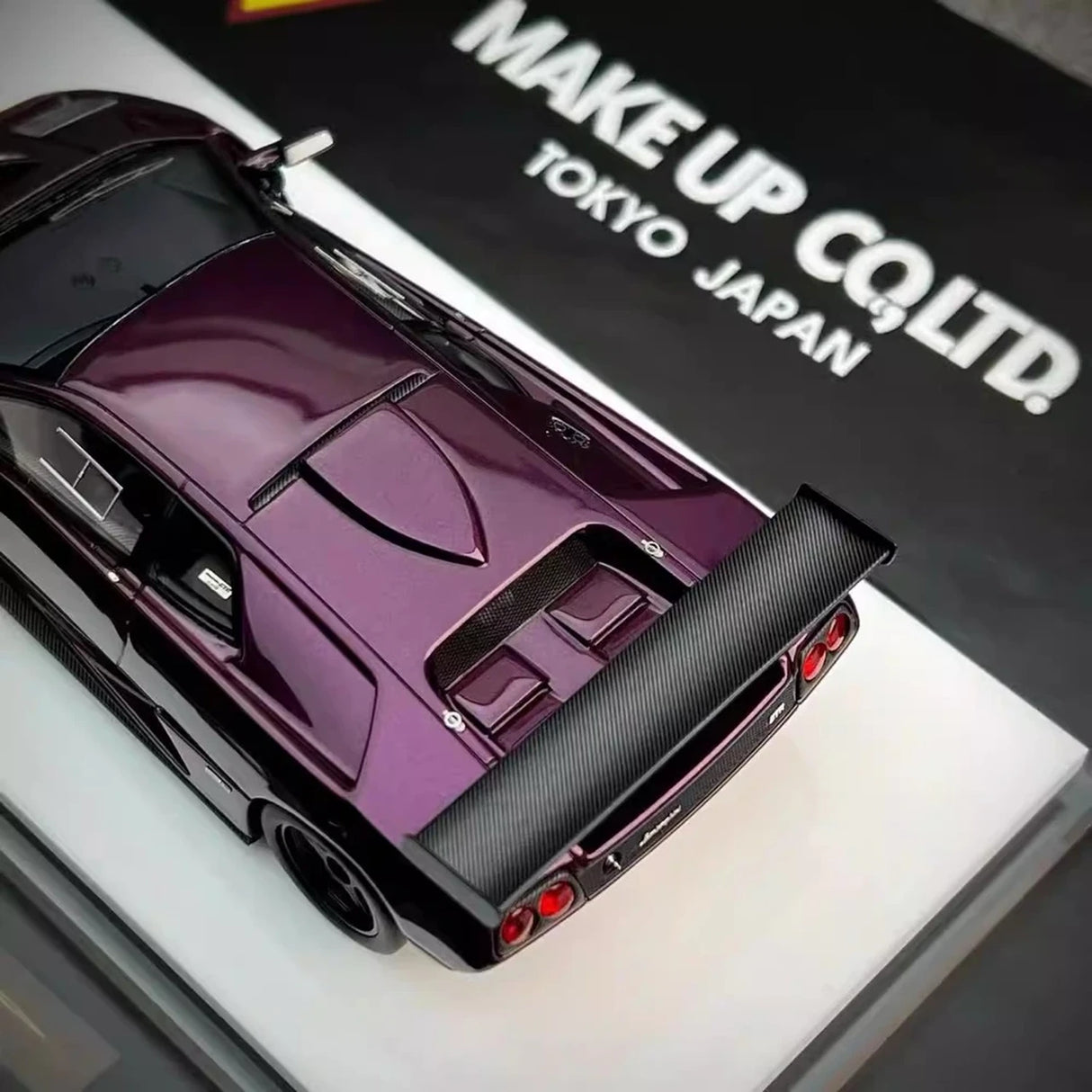 Make Up Lamborghini 1999 Diablo GTR Purple 1:43 – Collectible Resin Model Resin