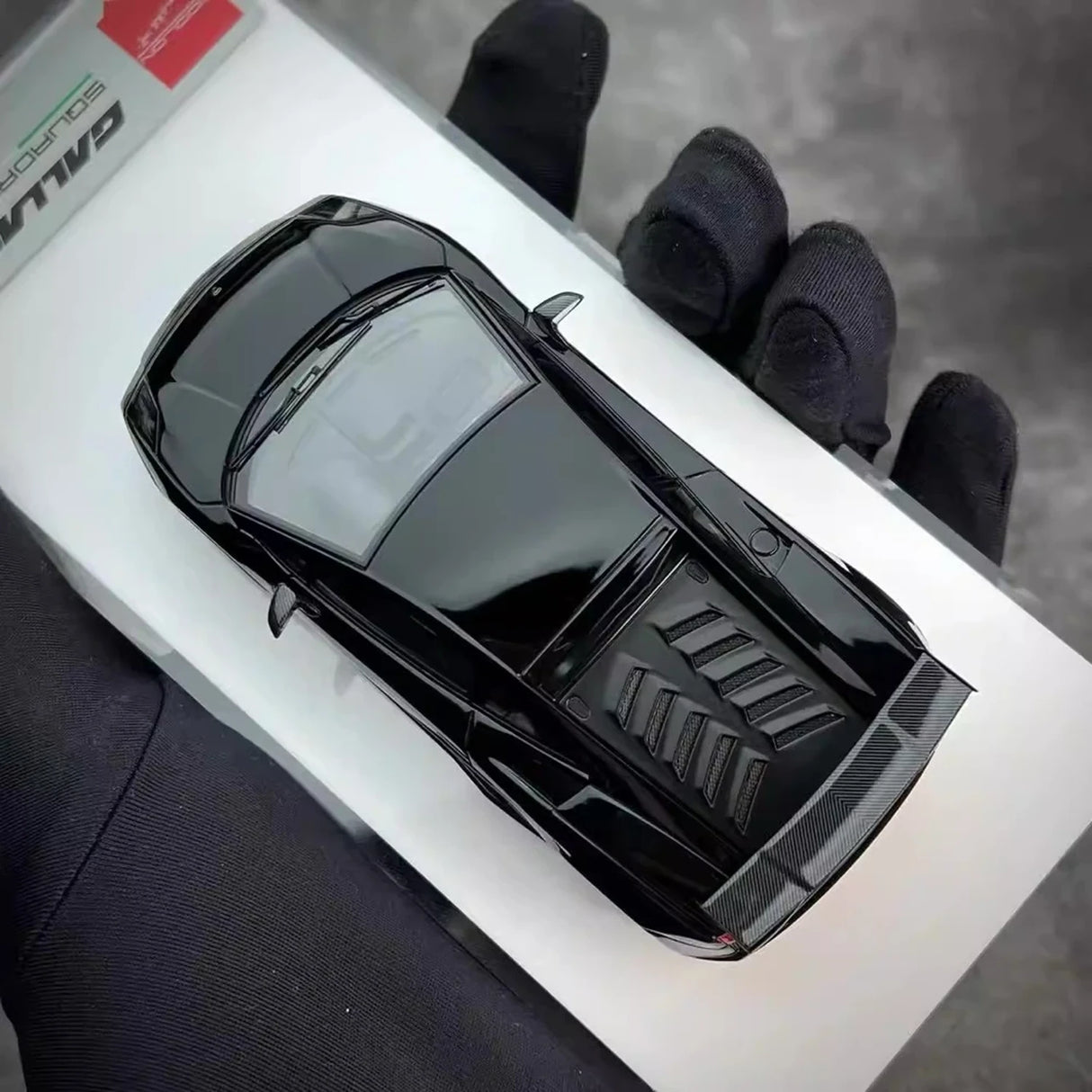 Make Up Lamborghini 2014 Gallardo LP570-4 Squadra Corse Black 1:43 – Collectible Resin Model Resin