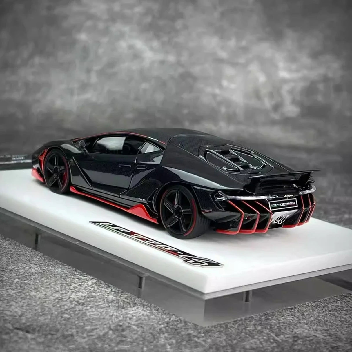 Make Up Lamborghini 2016 Centenario LP770-4 Black 1:43 – Collectible Resin Model Resin