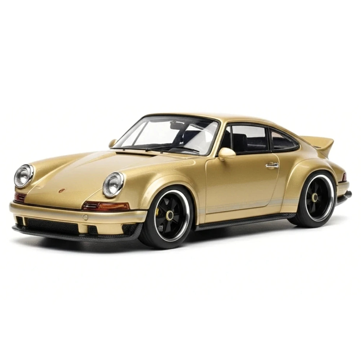 Make Up Porsche 2018 911 Singer DLS Gold 1:43 – Collectible Resin Model Resin