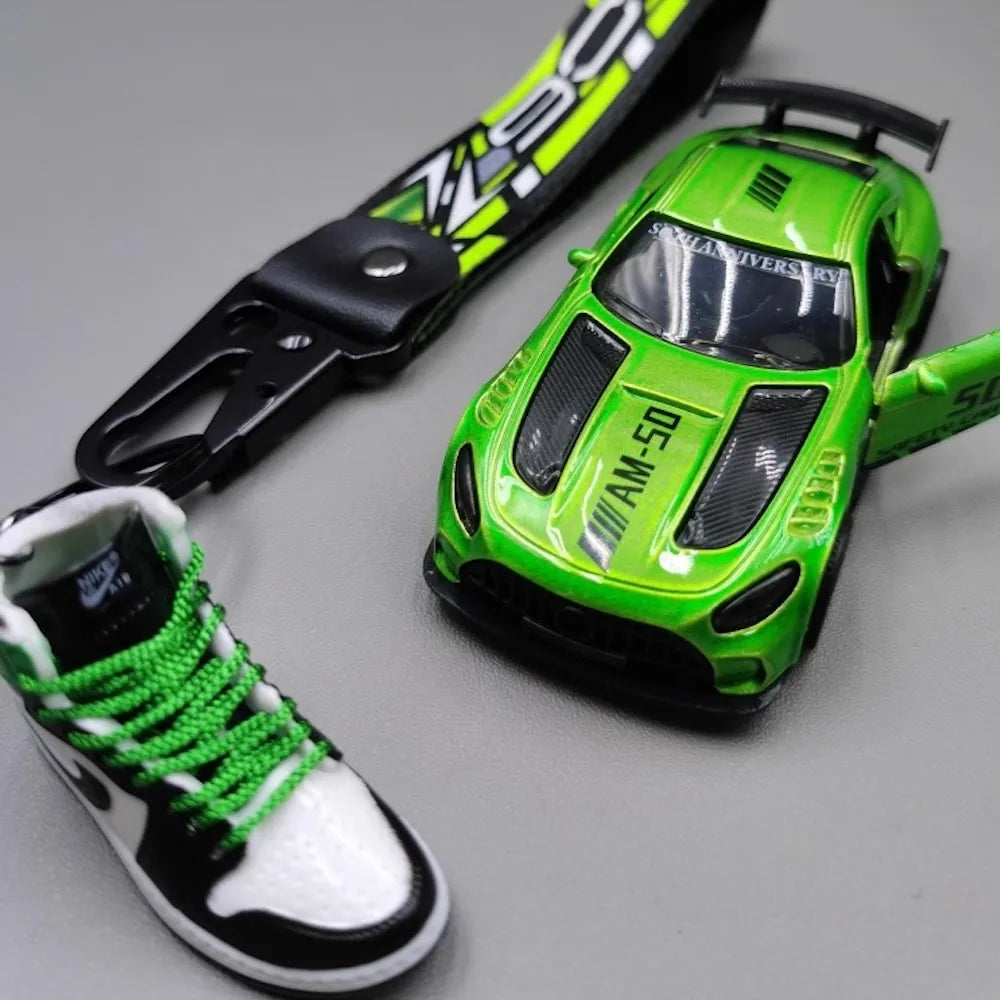 Mercedes AMG GT R Sport Keychains 1:64 modellbil Keychain