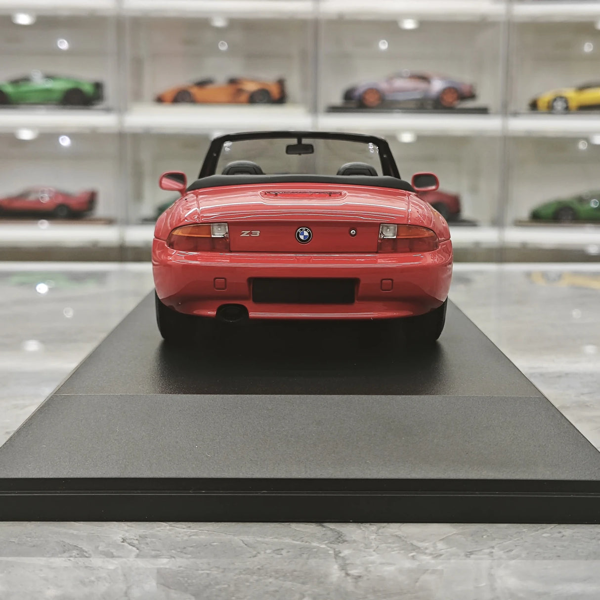Minichamps BMW 1997 Z3 Roadster Red 1:18 – Resina da collezione in resina