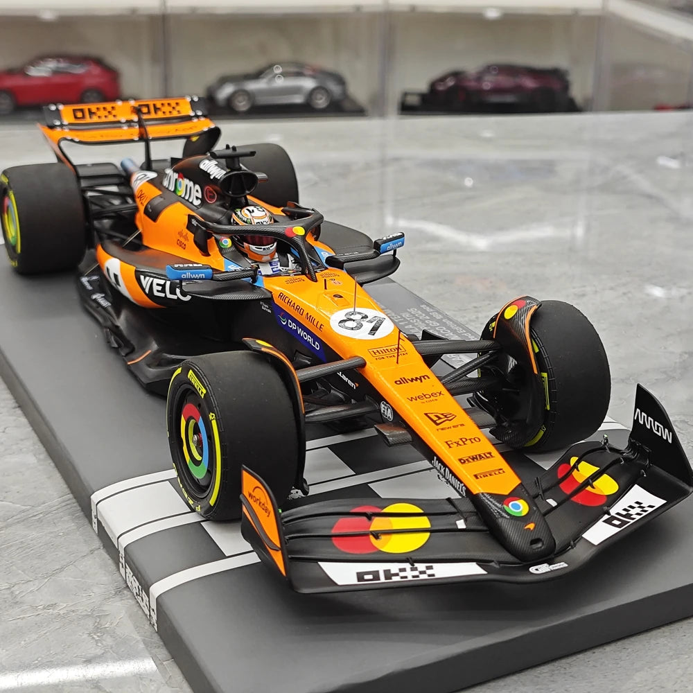 1:18 McLaren 2025 MCL39 #81 Monaco GP model car by Minichamps - view 10