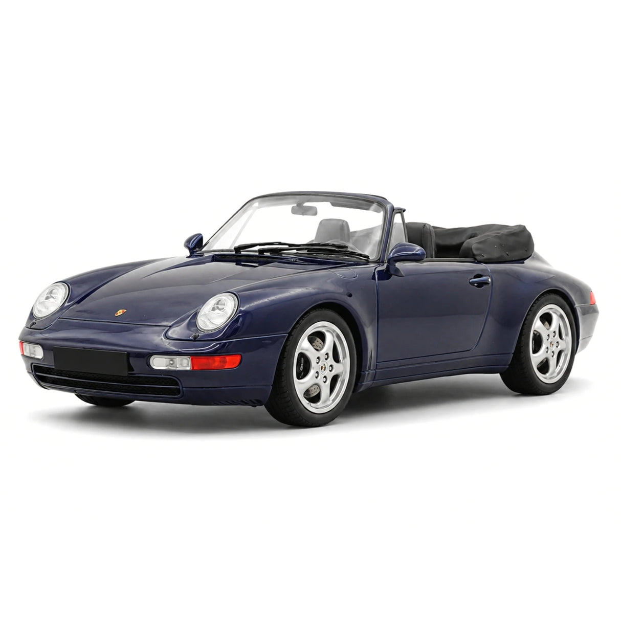 Minichamps Porsche 1994 911 993 Cabriolet Metallic blauw 1:18 – diecast verzamelmodel