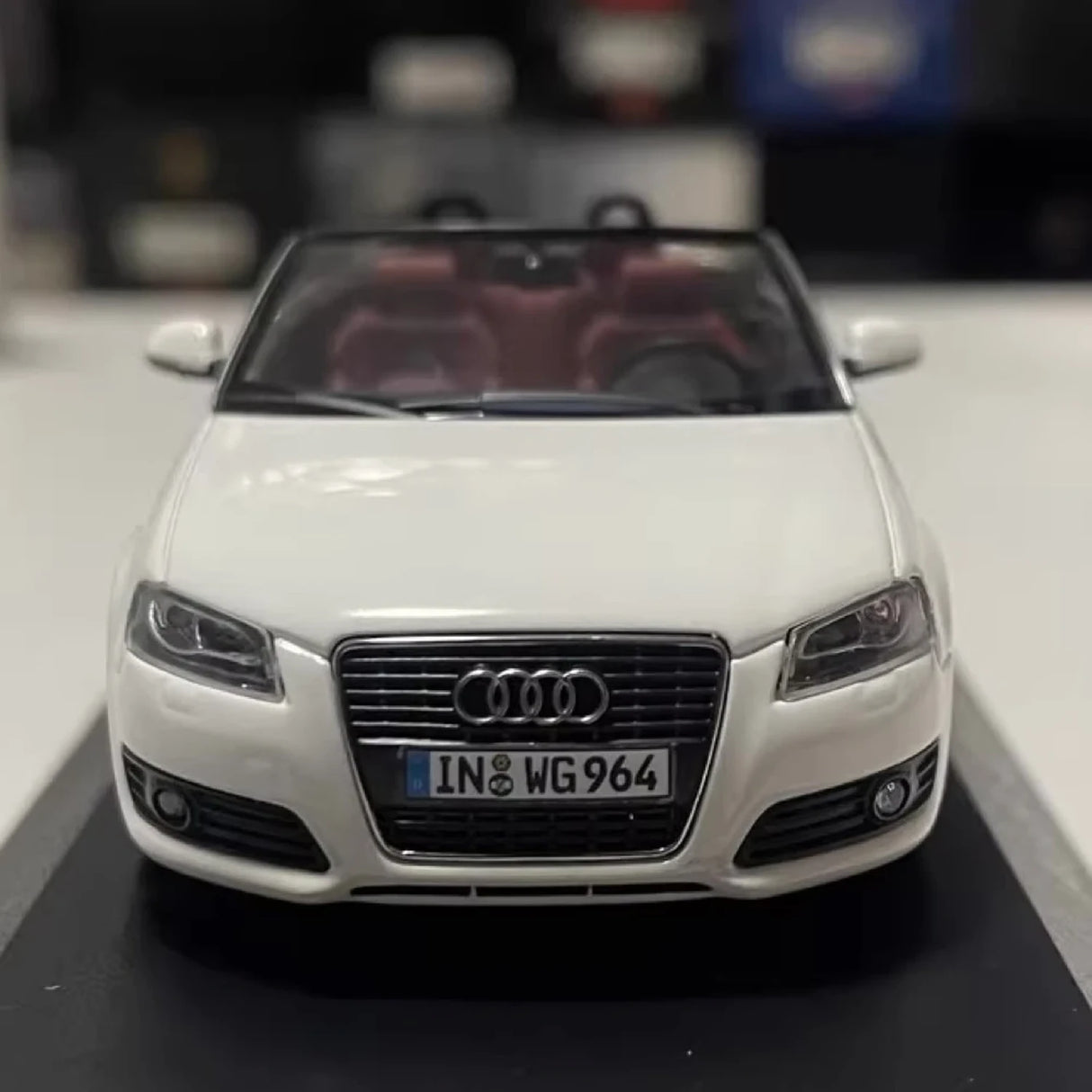 Minichamps Audi 2008 A3 Cabriolet White 1:43 – Collectible Diecast Model Die-Cast