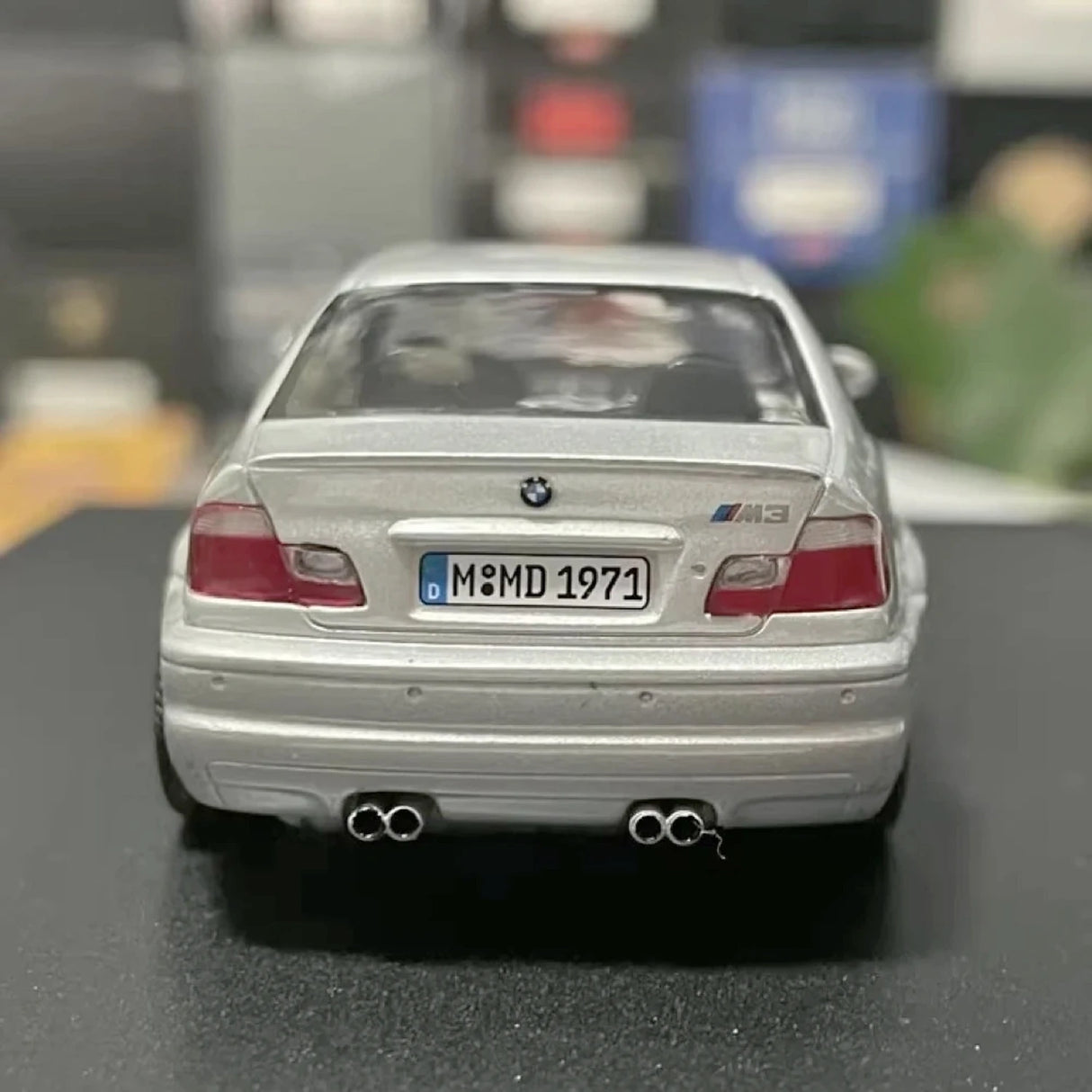 Minichamps BMW 2000 E46 M3 Coupe Silver 1:43 – Collectible Diecast Model Die-Cast