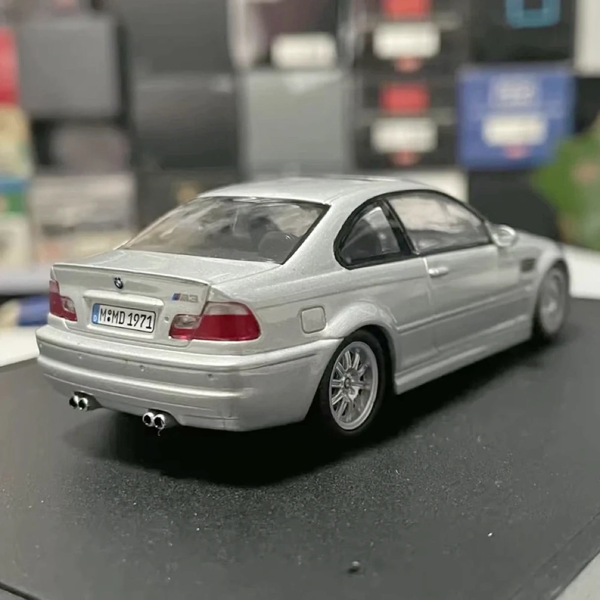 Minichamps BMW 2000 E46 M3 Coupe Silver 1:43 – Collectible Diecast Model Die-Cast