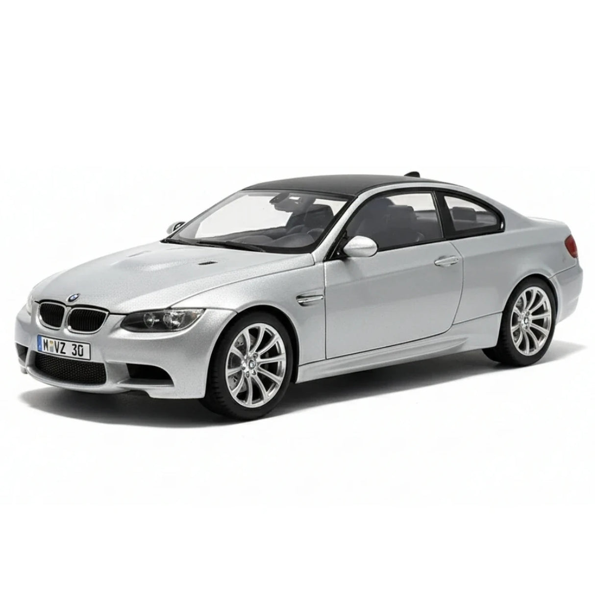 Minichamps BMW 2007 E92 M3 Coupe Silver 1:43 – Collectible Diecast Model Die-Cast