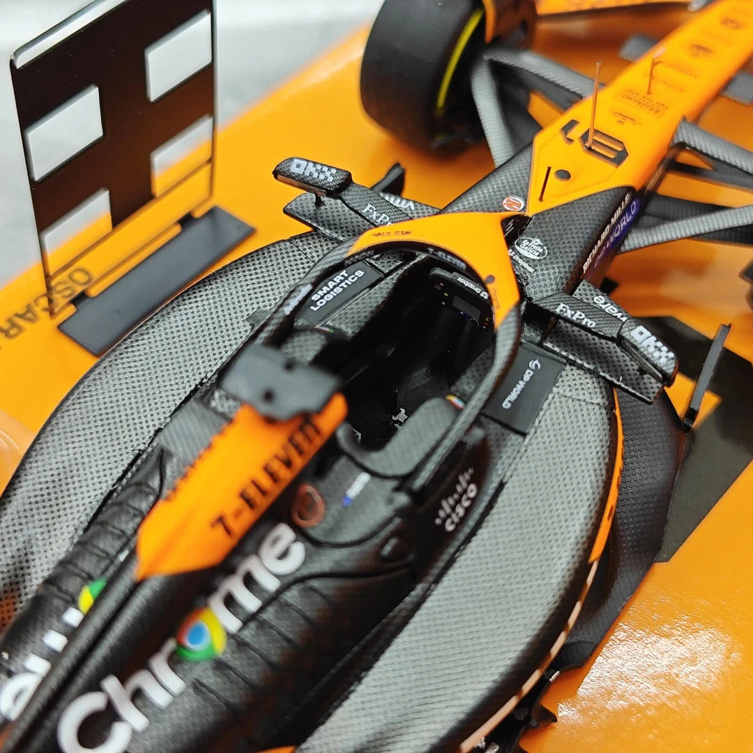 1:43 McLaren 2024 MCL38 #81 Hungarian GP Oscar Piastri F1 model car by Minichamps - view 10