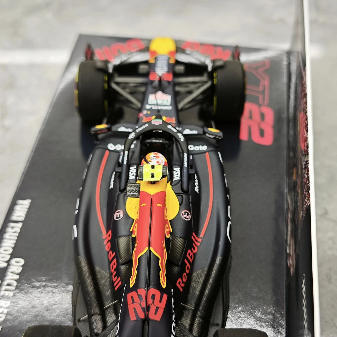 1:43 Red Bull 2025 RB21 #22 Canadian GP Yuki Tsunoda F1 resin model car by Minichamps - view 10