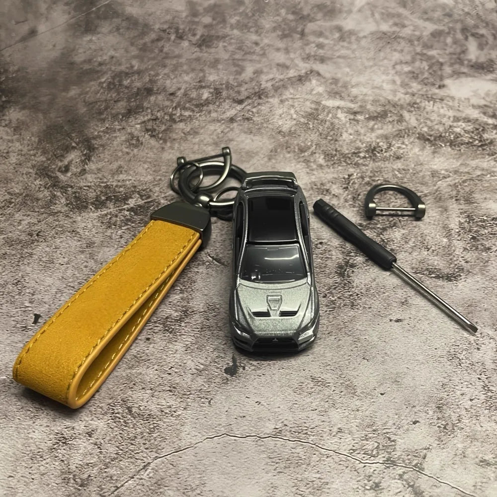 Mitsubishi Lancer Evolution X Keychains 1:64 Model Car Keychain