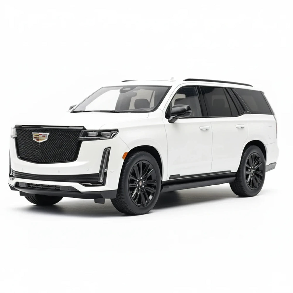 MotorHelix Cadillac 2023 Escalade White 1:18 – Collectible Resin Model Resin