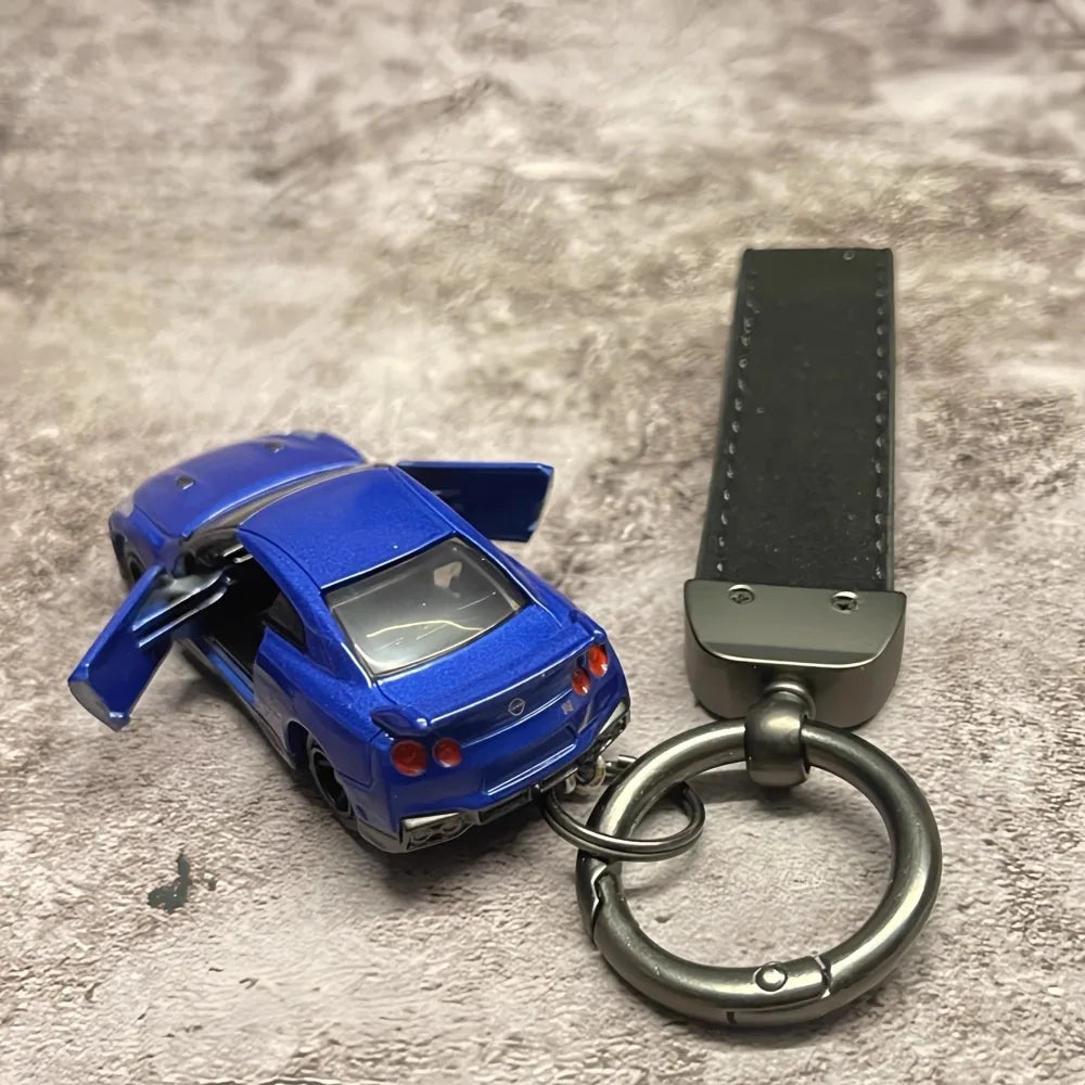 Nissan GT-R R35 Keychains 1:64 Model Car Keychain