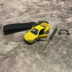 Nissan Silvia S15 Keychains 1:64 Model Car Keychain