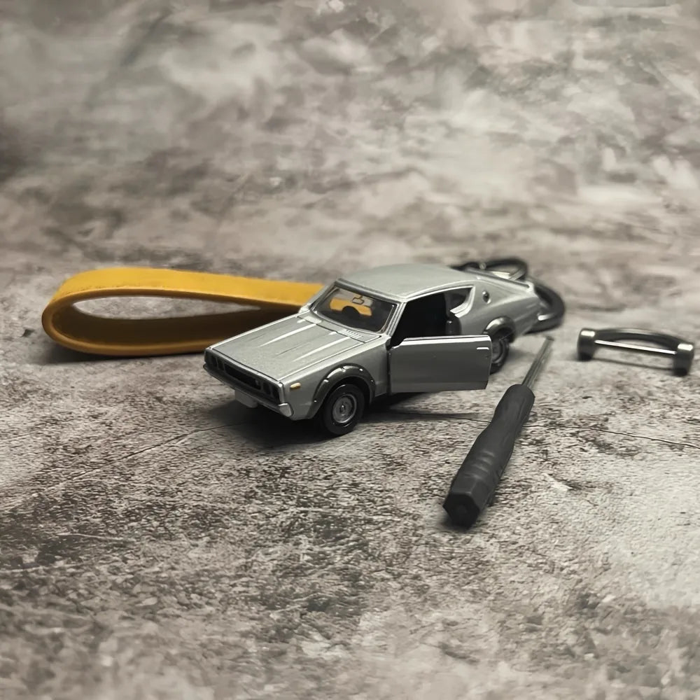 Nissan Skyline 2000 GT-R Keychains 1:64 Model Car Keychain