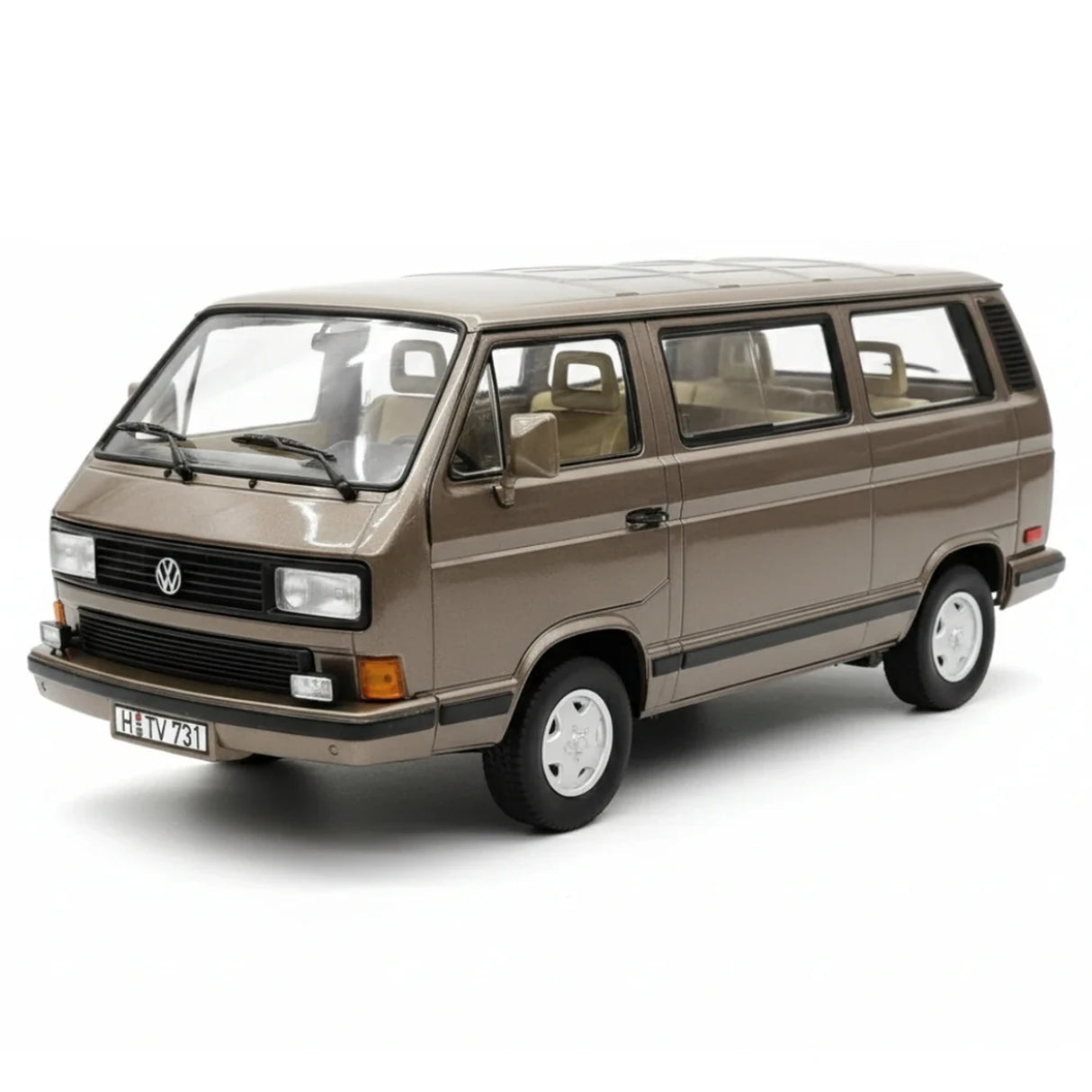 Norev Volkswagen 1990 مولتيفان براون 1:18 – نموذج راتنج قابل للجمع