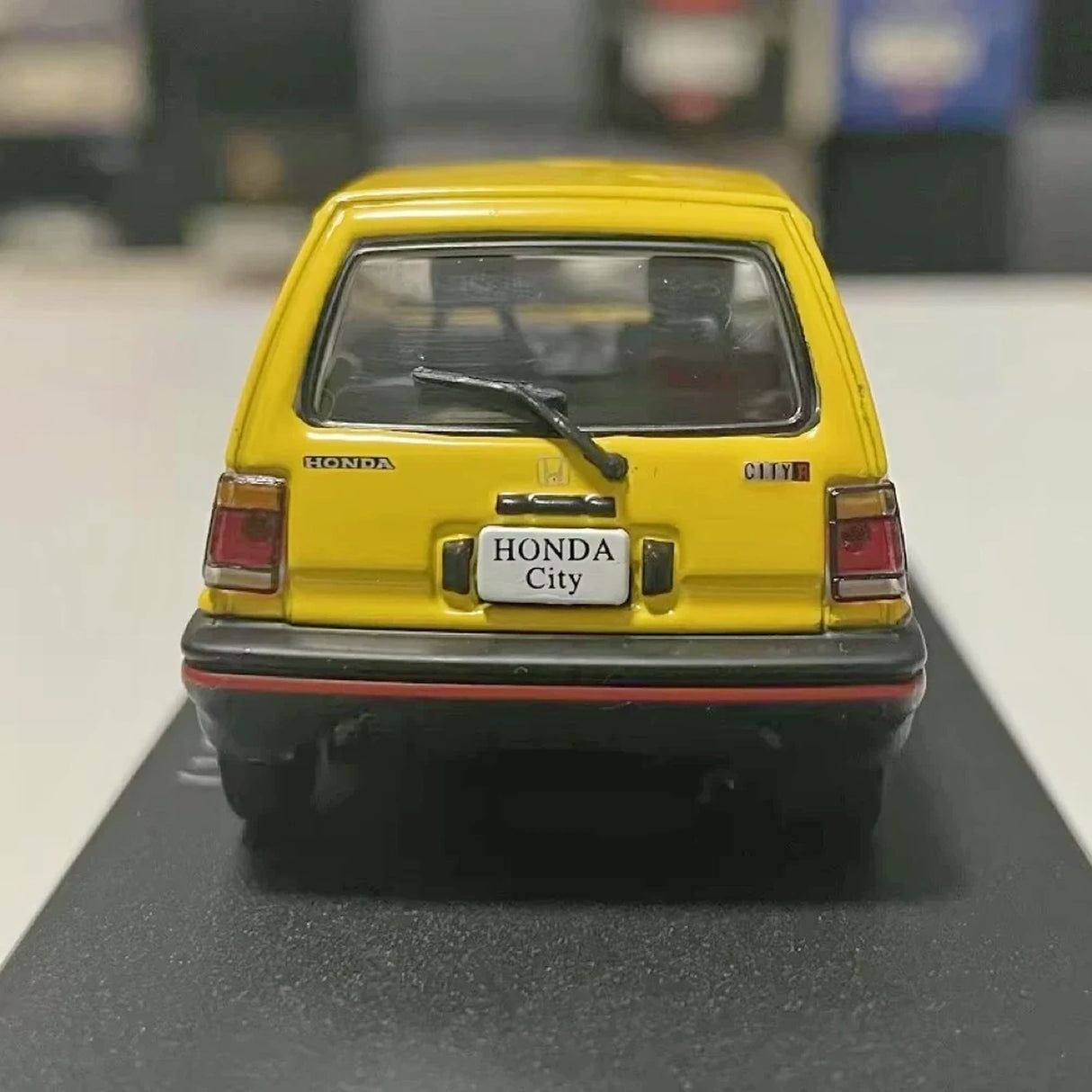 Norev Honda 1981 City Yellow 1:43 – Collectible Diecast Model Die-Cast
