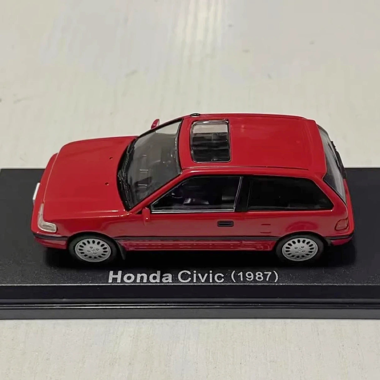 Norev Honda 1987 Civic EF Red 1:43 – Collectible Diecast Model Die-Cast