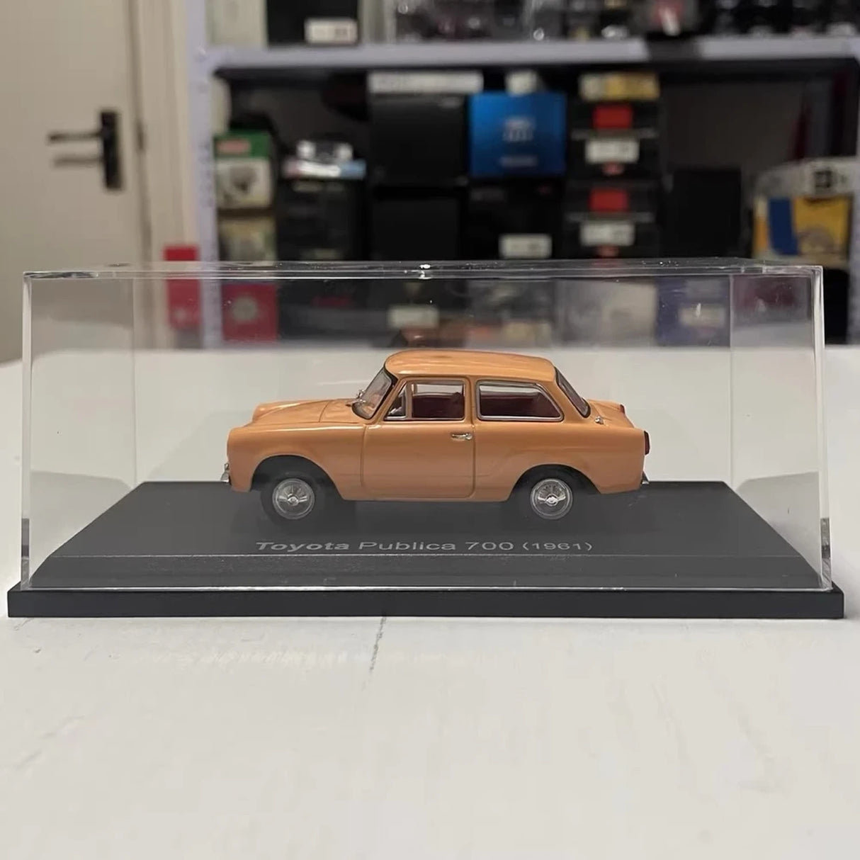 Norev Toyota 1961 Publica 700 Orange 1:43 – Collectible Diecast Model Die-Cast