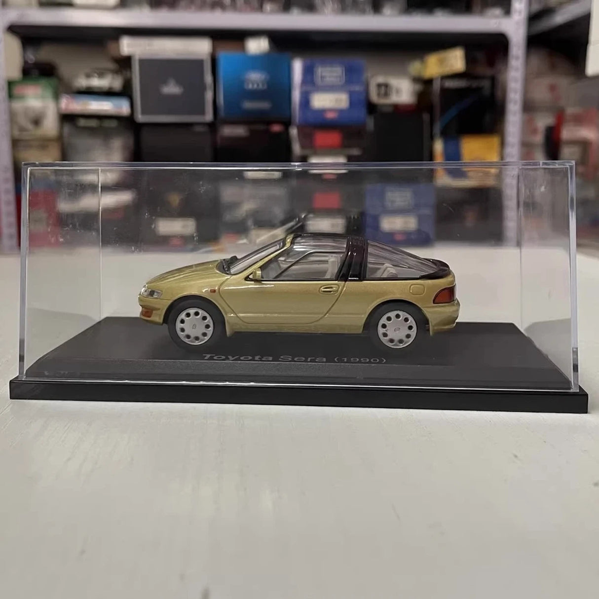Norev Toyota 1990 Sera EXY10 Yellow 1:43 – Collectible Diecast Model Die-Cast