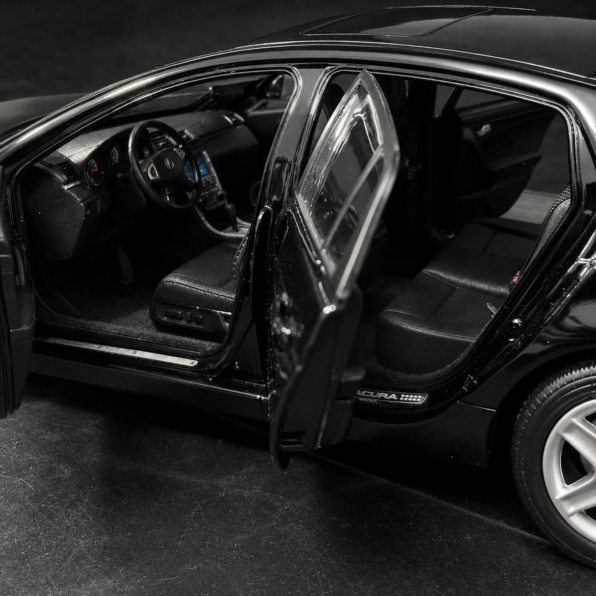 OEM Acura 2007 TL 1:18 – modelo de coleção em metal fundido