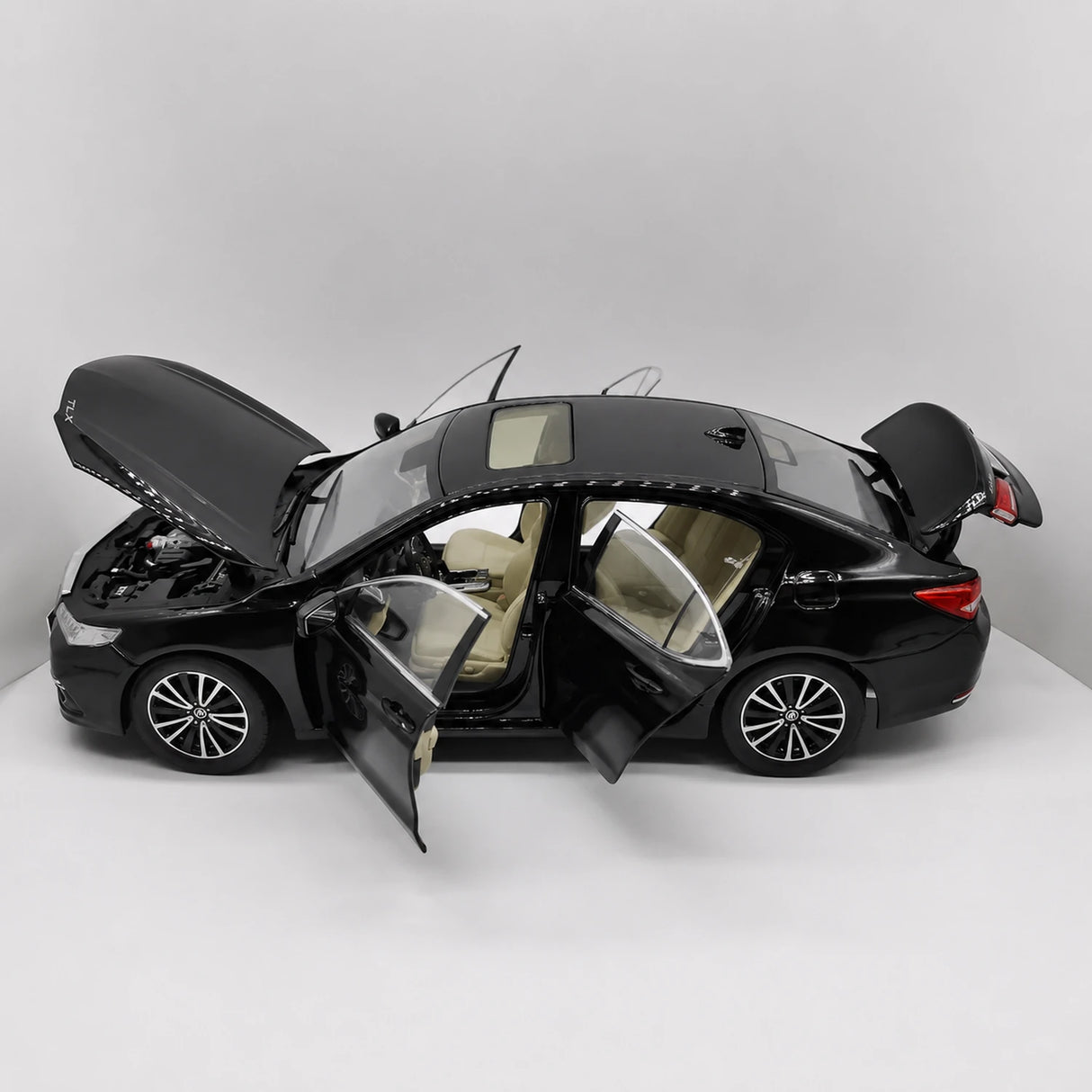 OEM Acura 2014 TLX 1:18 – نموذج معدني قابل للجمع من القالب المصبوب