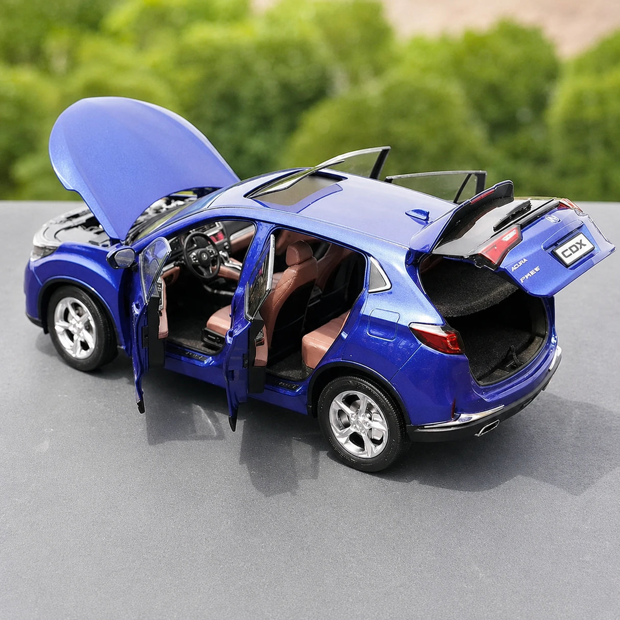 OEM Acura 2016 CDX 1:18 – modelo de coleção em metal fundido