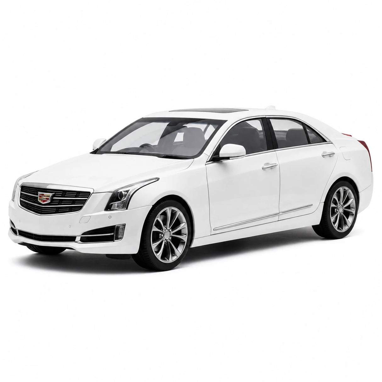 OEM Cadillac 2014 ATS-L White 1:18 – Kolekcjonerski model odlewany