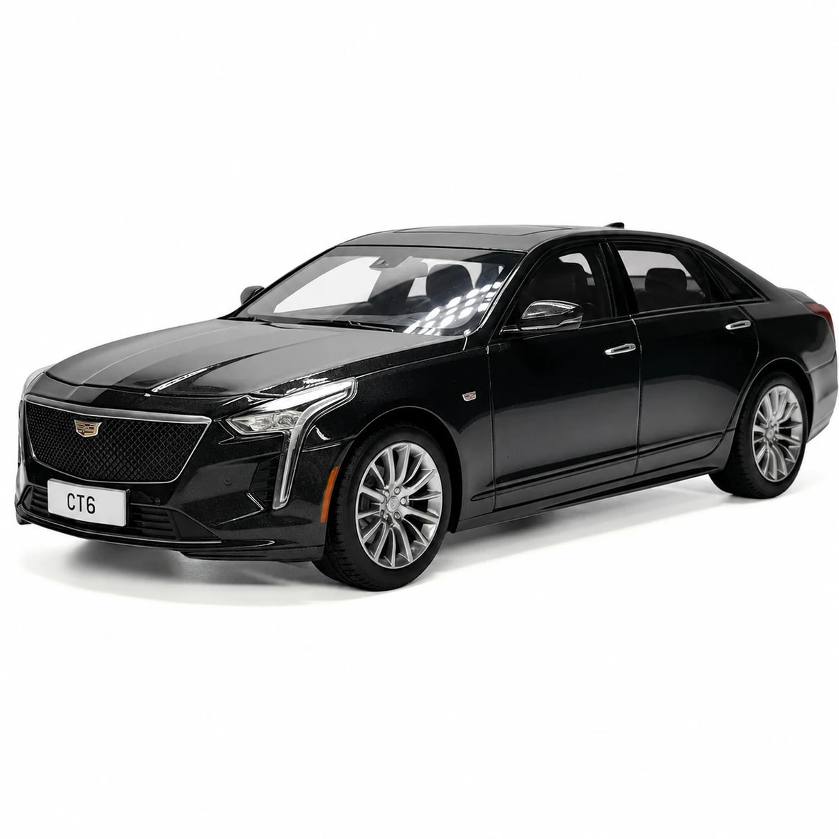 OEM Cadillac 2019 CT6 Black 1:18 – Collectible Diecast Model Die-Cast