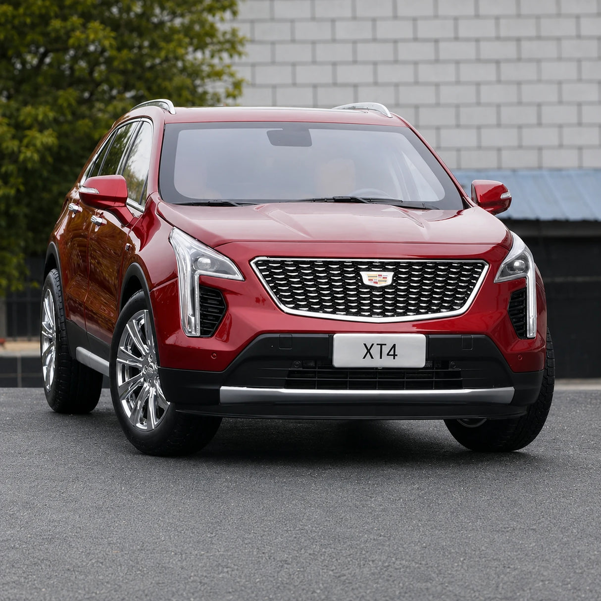 OEM Cadillac 2022 XT4 Red 1:18 – Collectible Diecast Model Die-Cast