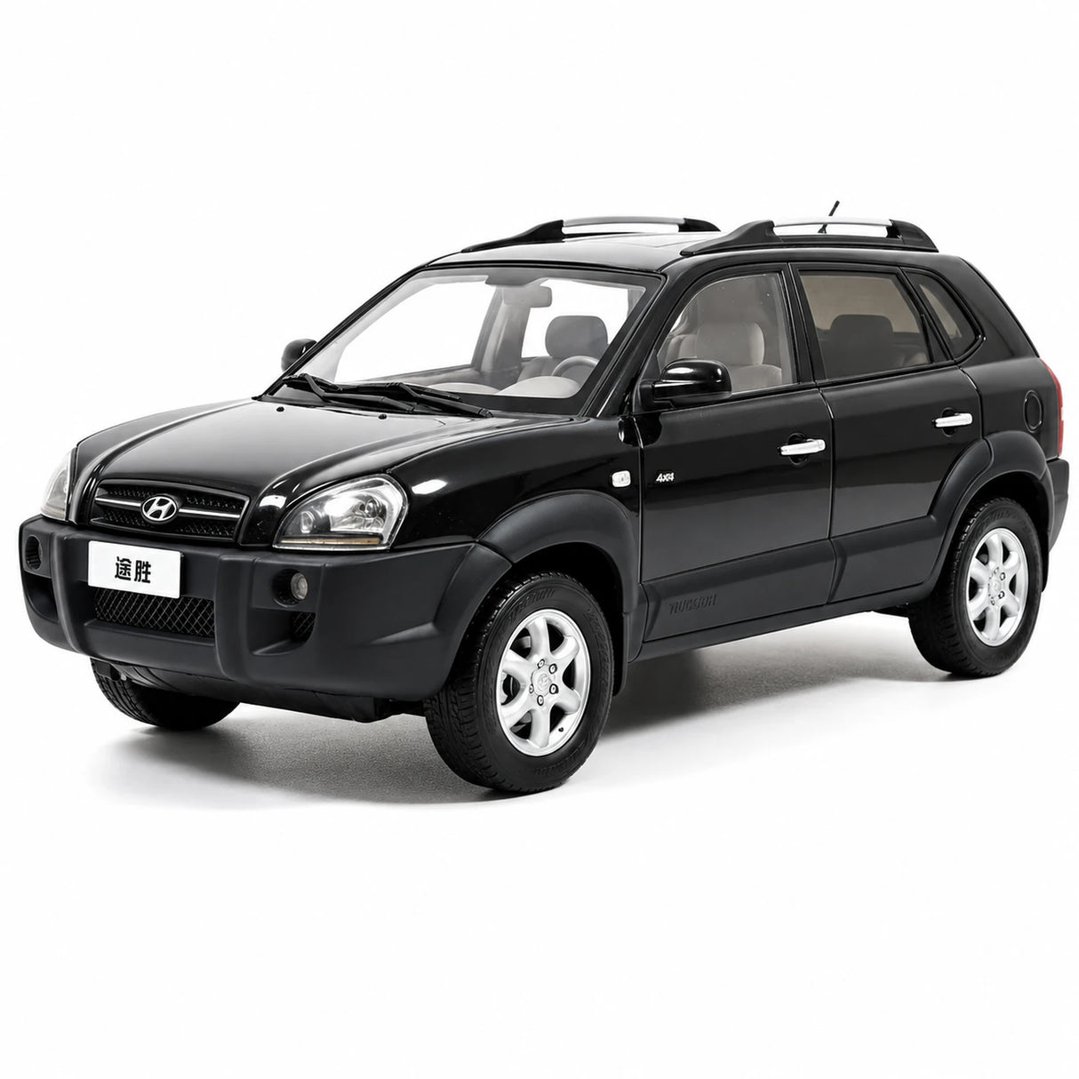 OEM Hyundai 2004 Tucson Black 1:18 – Collectible Diecast Model Die-Cast