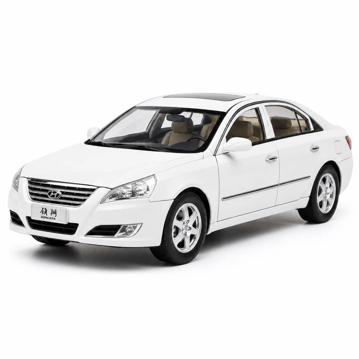 OEM Hyundai 2009 Sonata White 1:18 – Collectible Diecast Model Die-Cast