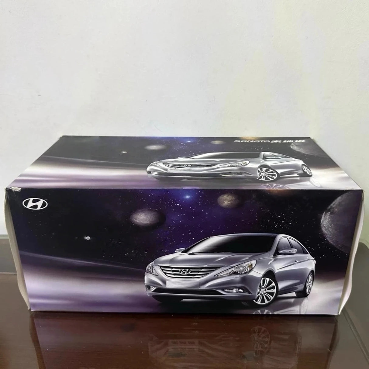 OEM Hyundai 2010 Sonata Gray 1:18 – kolekcjonerski model odlewany