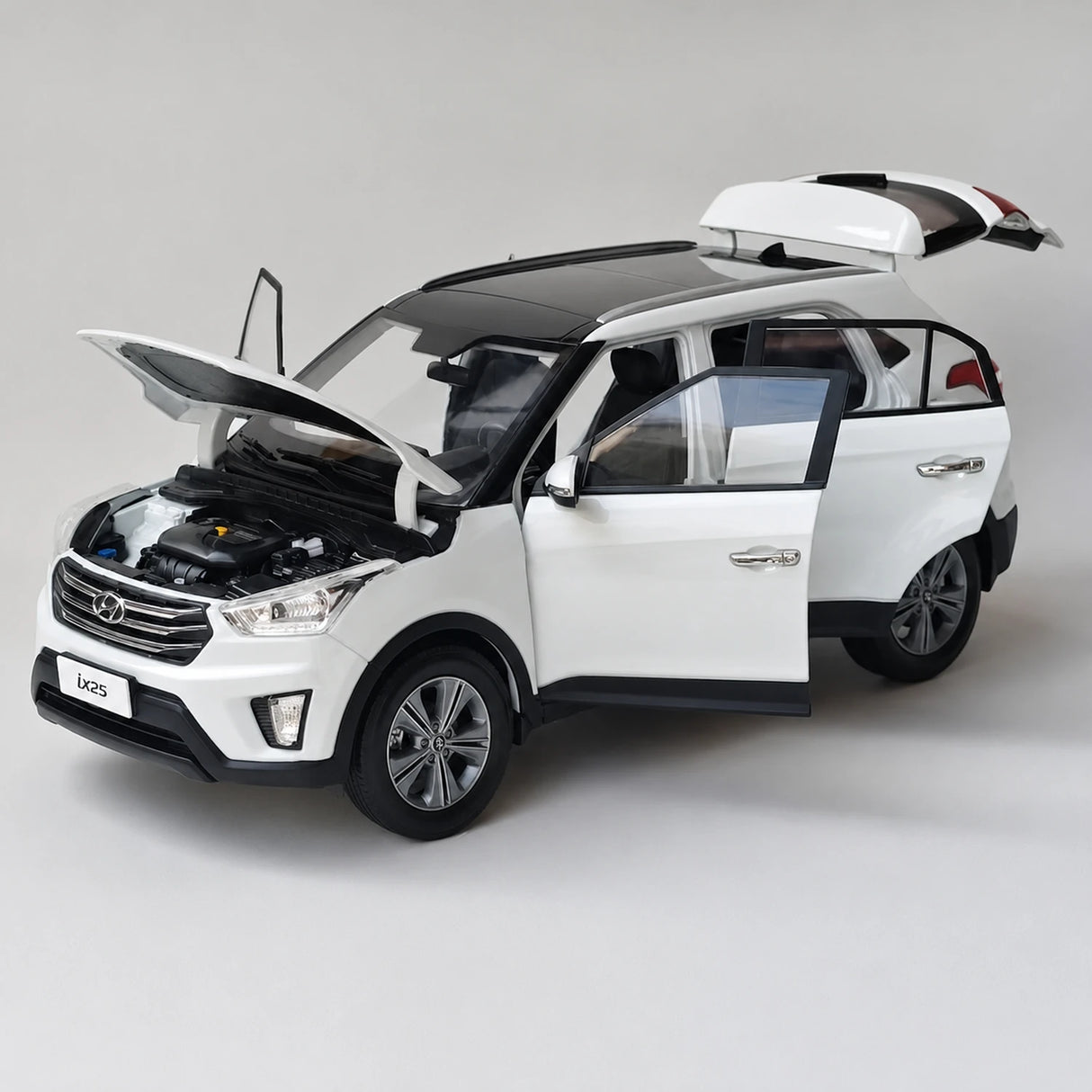 OEM Hyundai 2015 IX25 White 1:18 – Collectible Diecast Model Die-Cast