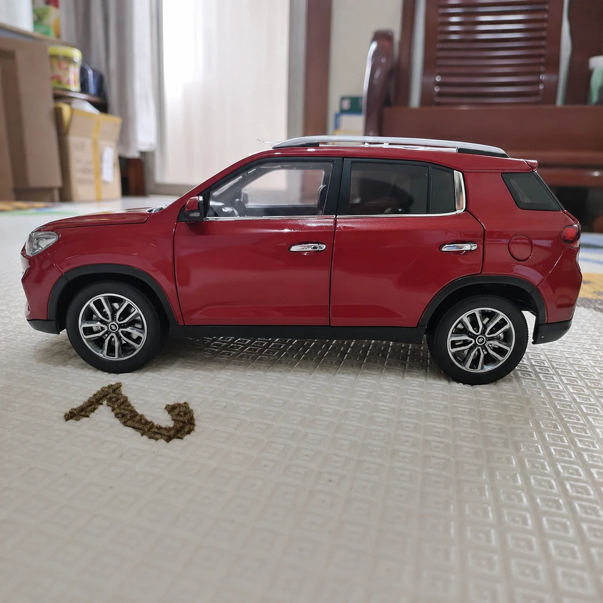 OEM Hyundai 2019 ix35 Red 1:18 – Sammelobjekt, Druckgussmodell, Druckguss