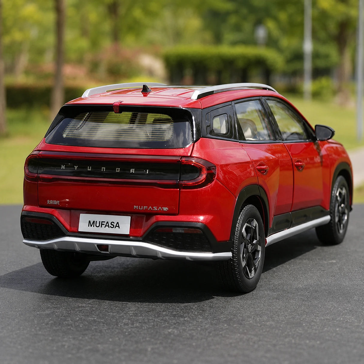 OEM Hyundai 2023 موفاسا ريد 1:18 – نموذج معدني قابل للجمع