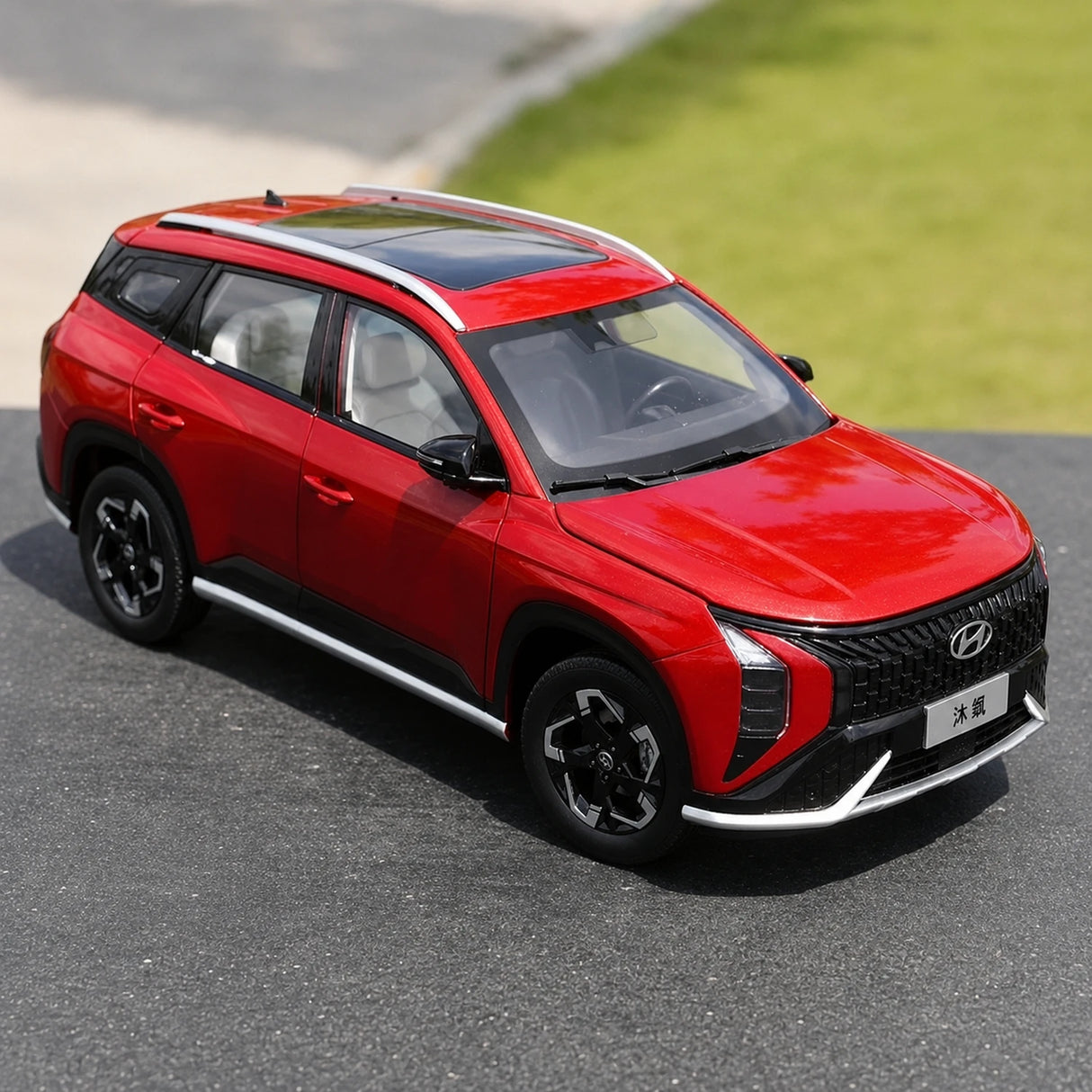 OEM Hyundai 2023 موفاسا ريد 1:18 – نموذج معدني قابل للجمع
