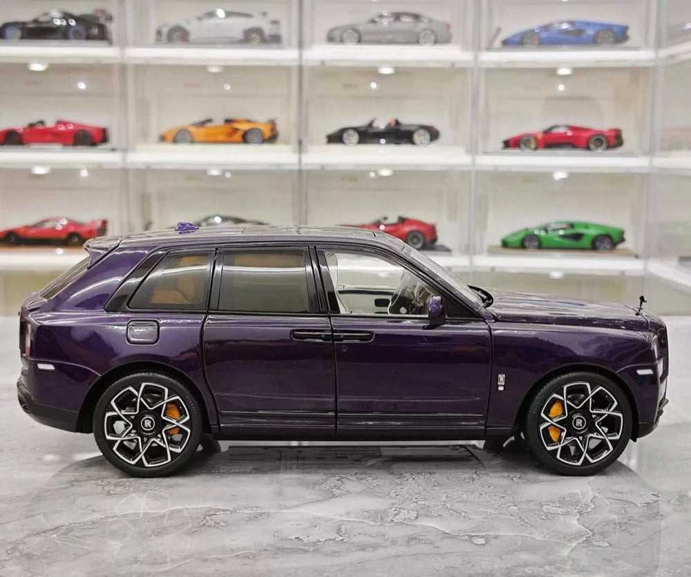 OEM Rolls-Royce 2018 Cullinan Purple 1:18 – Collectible Diecast Model Die-Cast