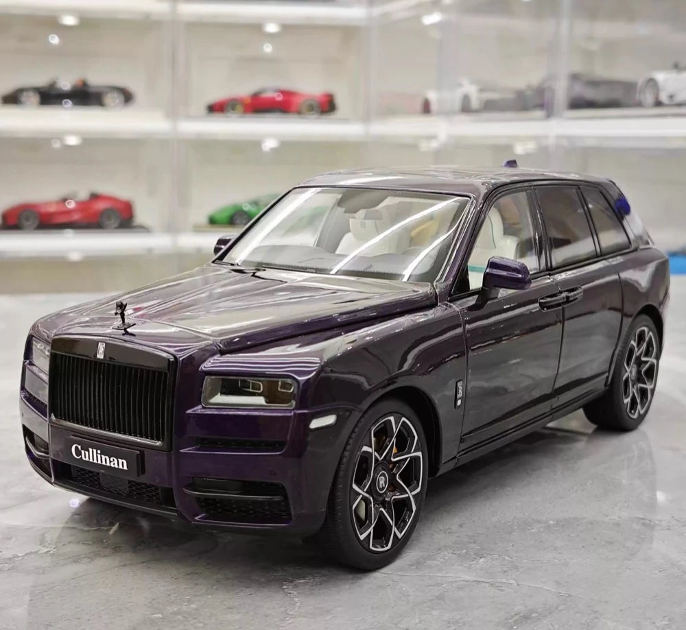 OEM Rolls-Royce 2018 Cullinan Purple 1:18 – Collectible Diecast Model Die-Cast