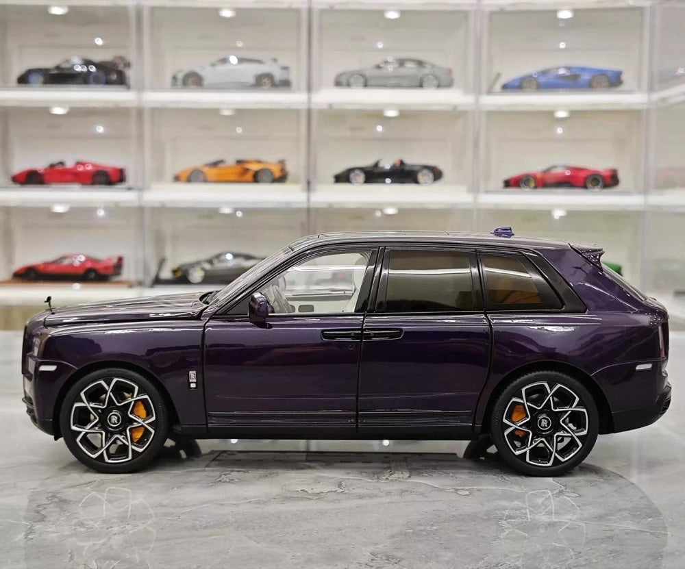 OEM Rolls-Royce 2018 Cullinan Purple 1:18 – Collectible Diecast Model Die-Cast
