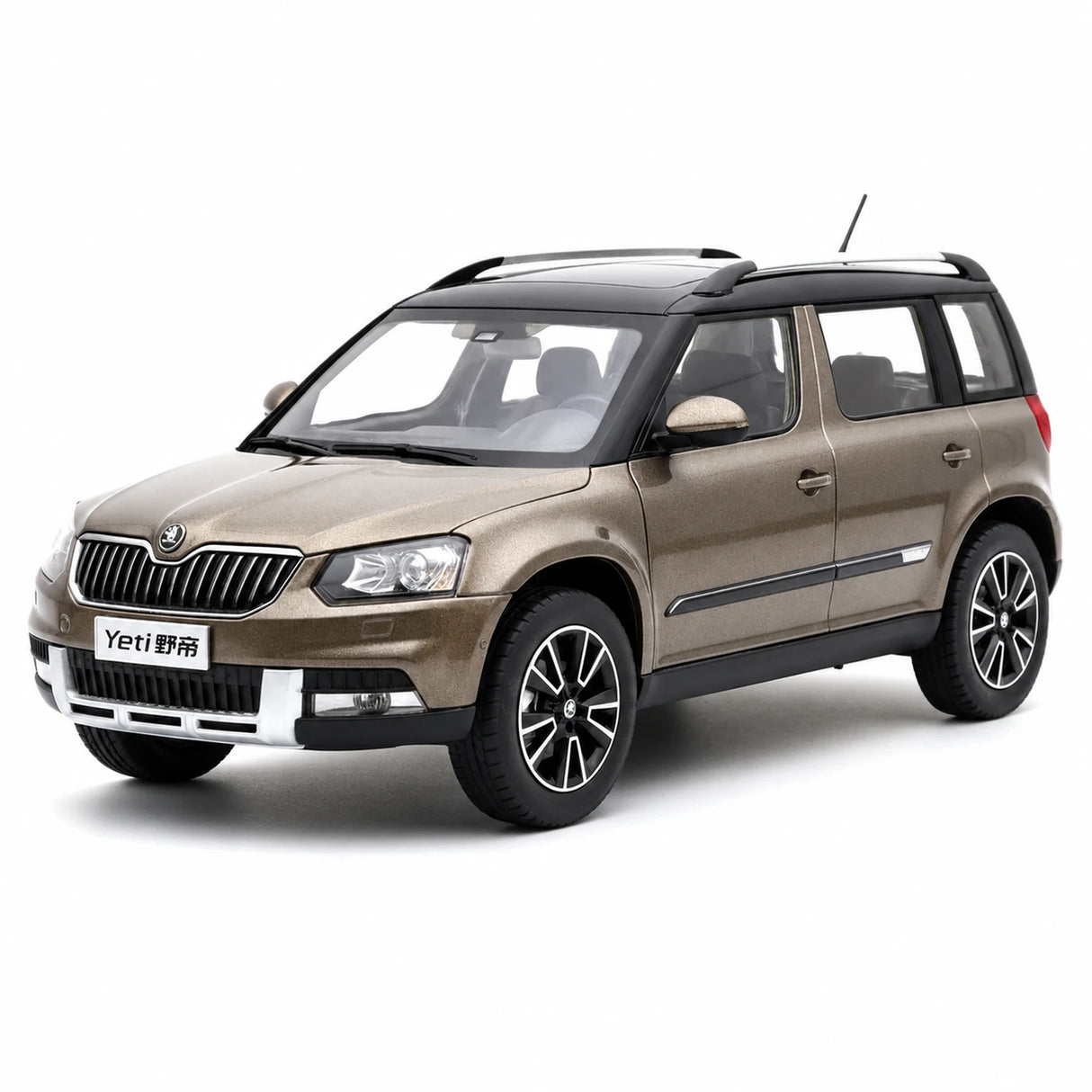 OEM Skoda 2013 Yeti Outdoor Brown 1:18 – kolekcjonerski model odlewany