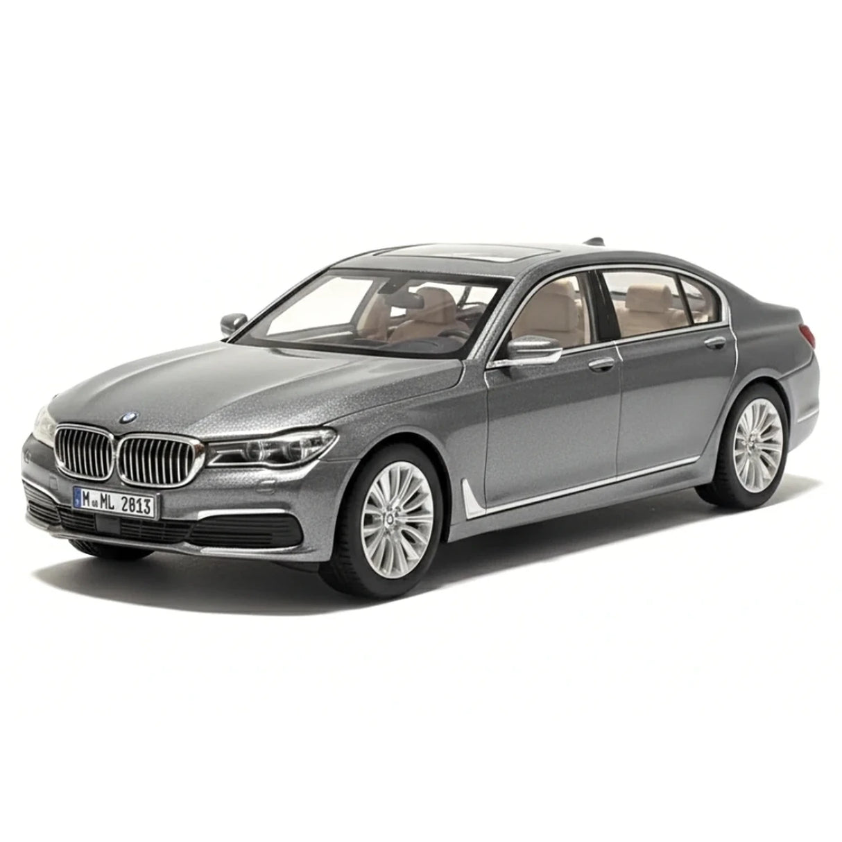 OEM BMW 2015 G12 750Li Gray 1:43 – Collectible Diecast Model Die-Cast