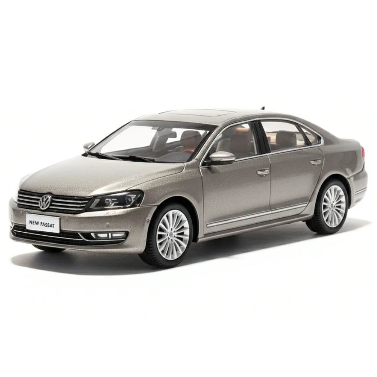OEM Volkswagen 2011 New Passat Gold 1:43 – Collectible Diecast Model Die-Cast