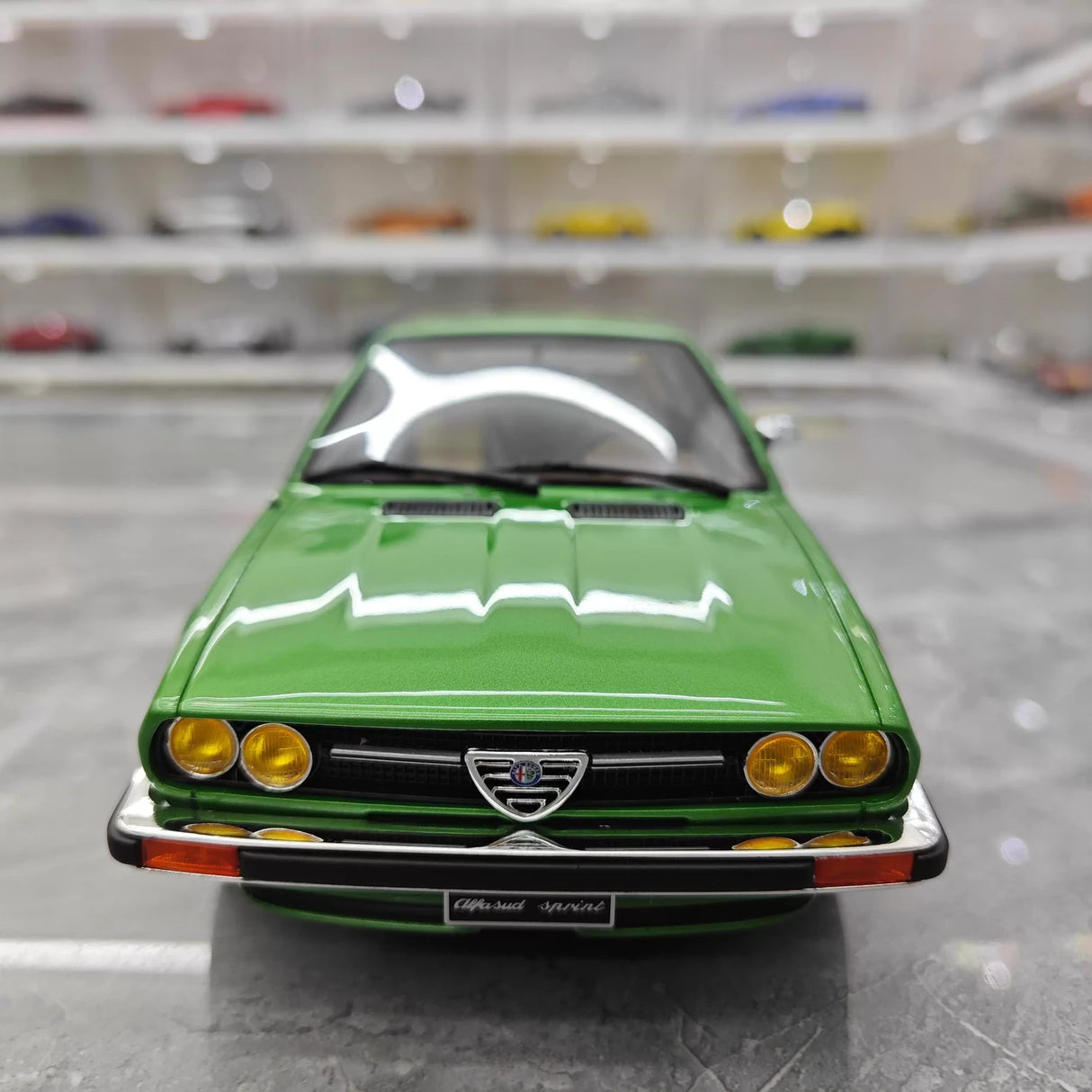 OTTO Alfa Romeo 1976 Alfasud Sprint Green 1:18 – Collectible Resin Model Resin