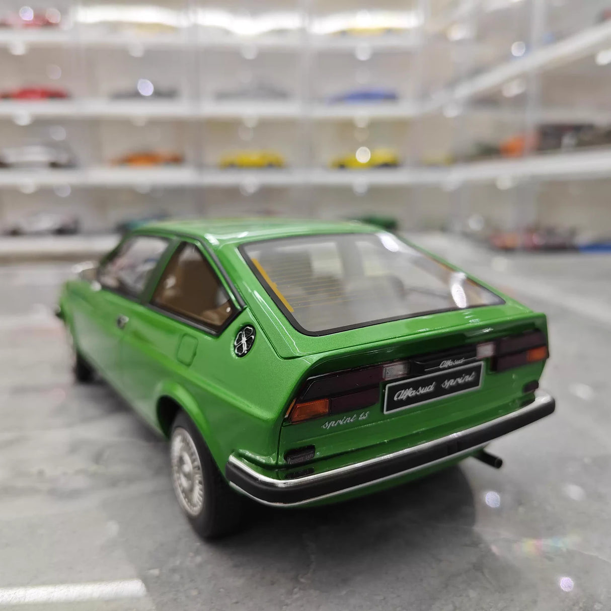 OTTO Alfa Romeo 1976 Alfasud Sprint Green 1:18 – Collectible Resin Model Resin