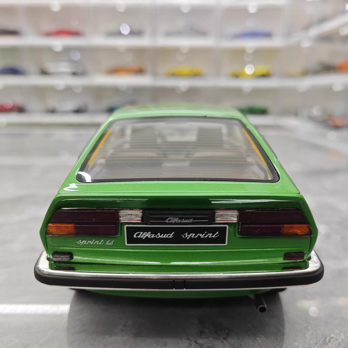 OTTO Alfa Romeo 1976 Alfasud Sprint Green 1:18 – Collectible Resin Model Resin